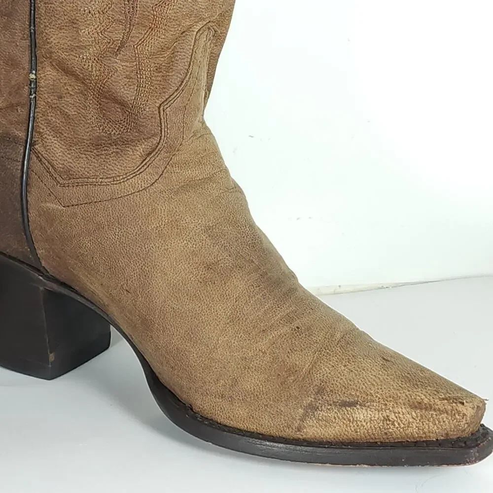 Dan Post Women's Santa Rosa US 7M Brown Western Cowboy Cowgirl Boots - Picture 15 of 16